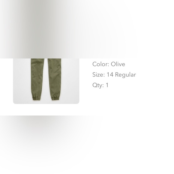 BNWT AE Next Level High-Waisted
Jegging Jogger in Olive - Picture 16 of 16